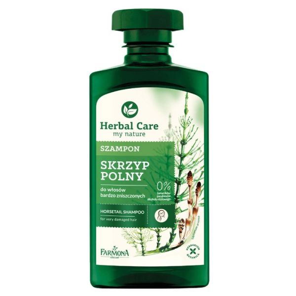 Farmona herbal care skrzyp polny szampon do włosów bardzo zniszczonych 330ml