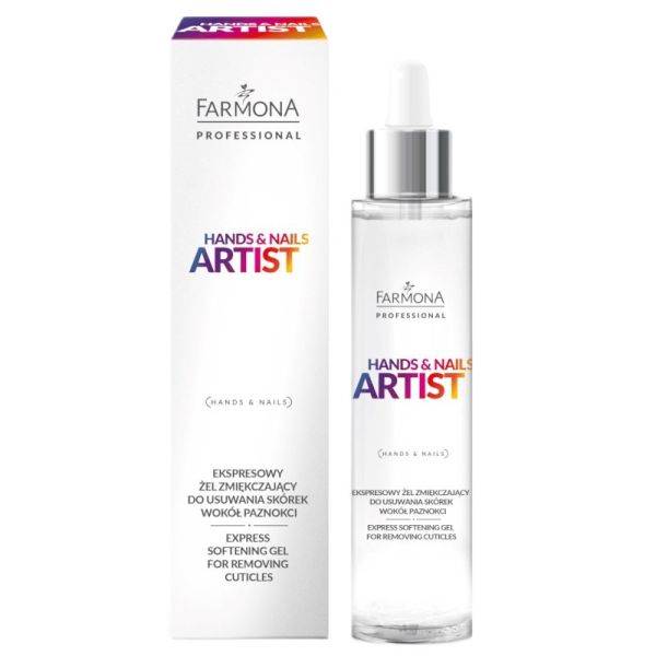 Farmona professional hands & nails artist ekspresowy żel zmiękczający do usuwania skórek wokół paznokci 50ml