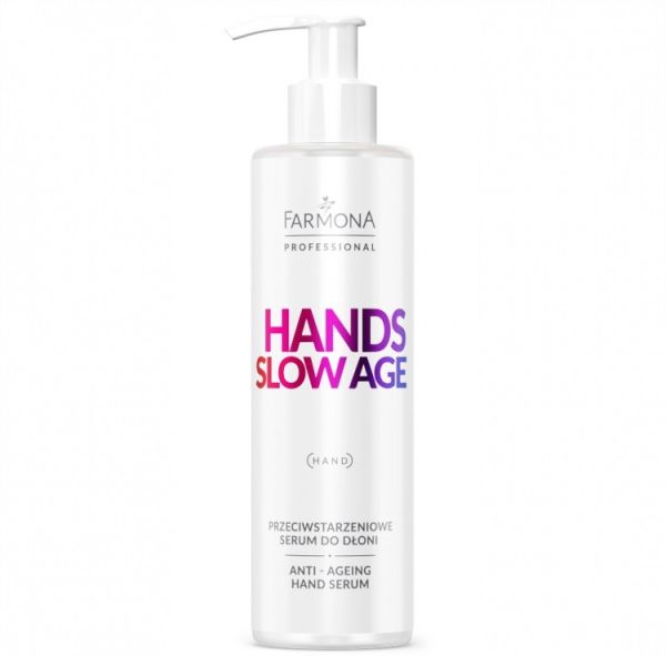 Farmona professional hands slow age przeciwstarzeniowe serum do dłoni 200ml