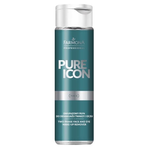 Farmona professional pure icon dwufazowy płyn do demakijażu twarzy i oczu 250ml