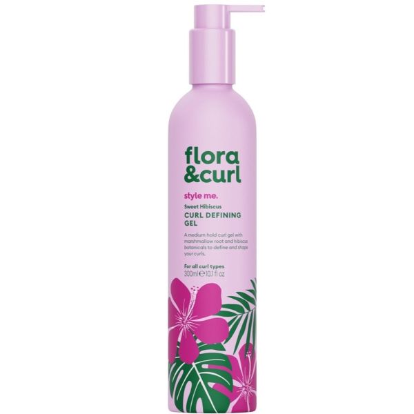 Flora & curl sweet hibiscus curl defining gel żel definiujący loki 300ml