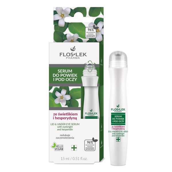 Floslek serum do powiek i pod oczy ze świetlikiem i hesperydyną 15ml