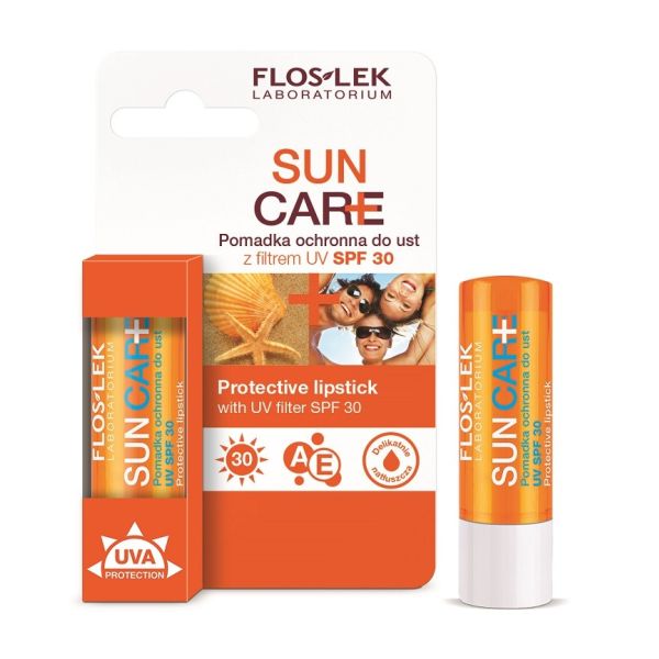 Floslek sun care pomadka ochronna do ust z filtrem spf30