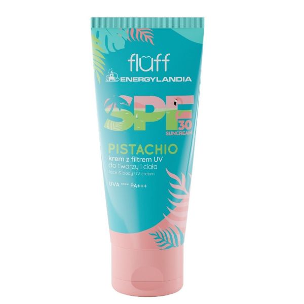 Fluff pistachio krem z filtrem spf30 do twarzy i ciała 100ml