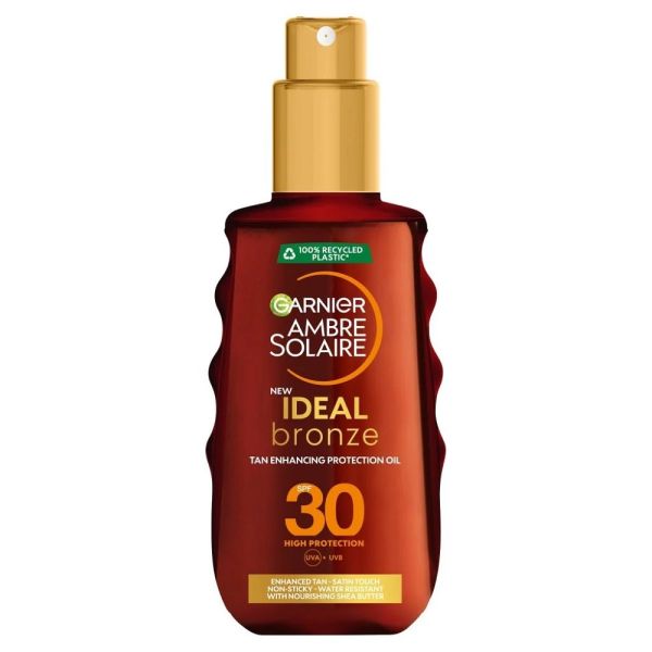 Garnier ambre solaire ideal bronze olejek przyspieszający opalanie spf30 150ml