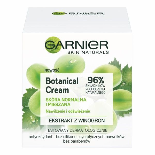 Garnier botanical cream nawilżający krem do twarzy skóra normalna i mieszana 50ml