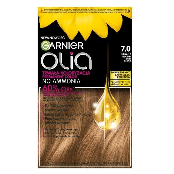 Garnier olia farba do włosów 7.0 ciemny blond