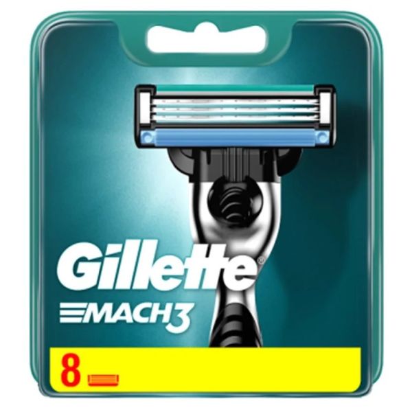 Gillette mach3 wymienne ostrza do maszynki do golenia 8szt.