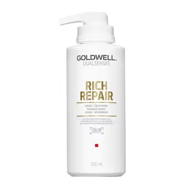 Goldwell dualsenses rich repair 60sec treatment kuracja do włosów zniszczonych 500ml