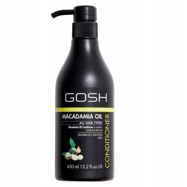 Gosh macadamia oil odżywka do włosów z olejem macadamia 450ml