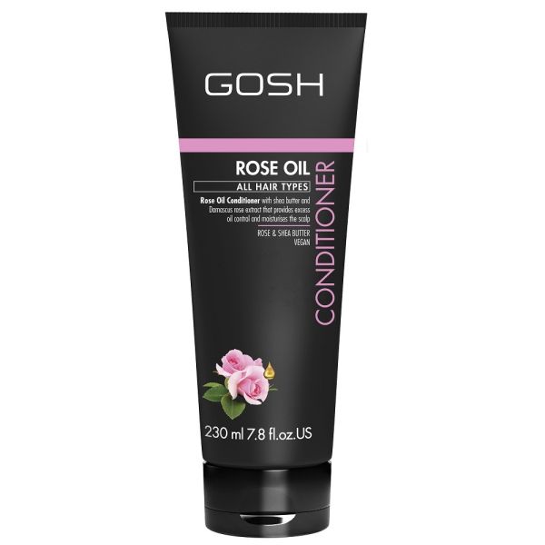 Gosh rose oil odżywka do włosów z olejkiem różanym 230ml