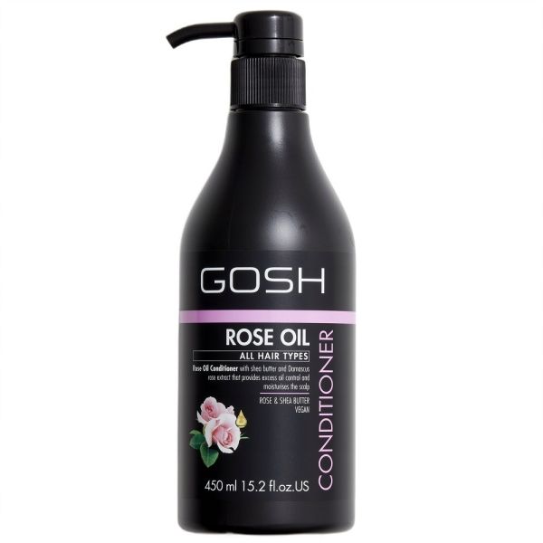 Gosh rose oil odżywka do włosów z olejkiem różanym 450ml