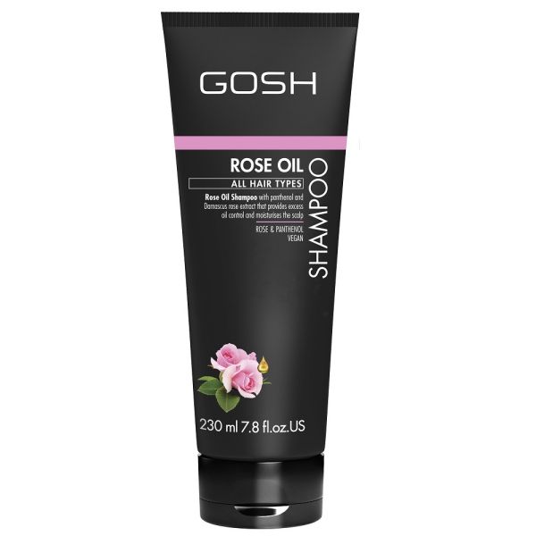 Gosh rose oil szampon do włosów z olejkiem różanym 230ml