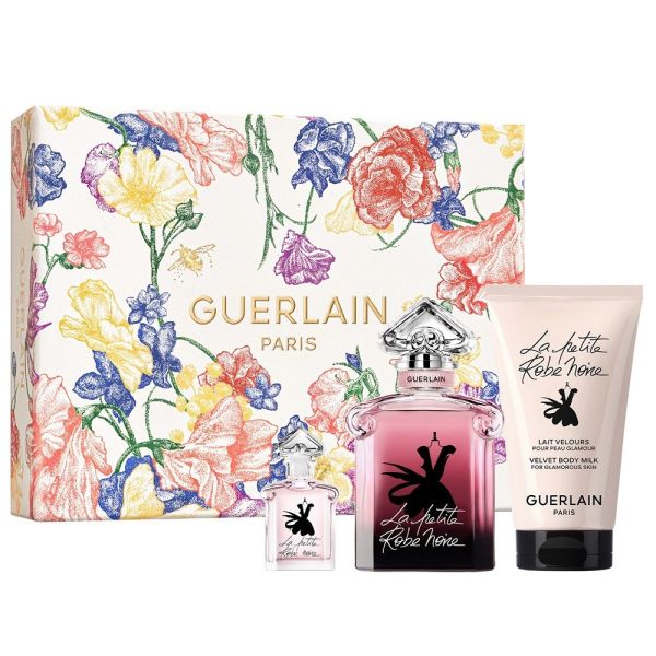 Guerlain la petite robe noire intense zestaw woda perfumowana spray 50ml + miniatura wody perfumowanej 5ml + balsam do ciała 75ml