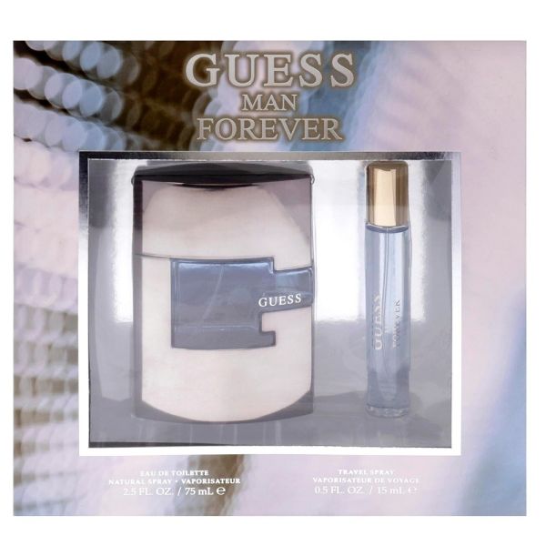 Guess forever man zestaw woda toaletowa spray 75ml + woda toaletowa spray 15ml