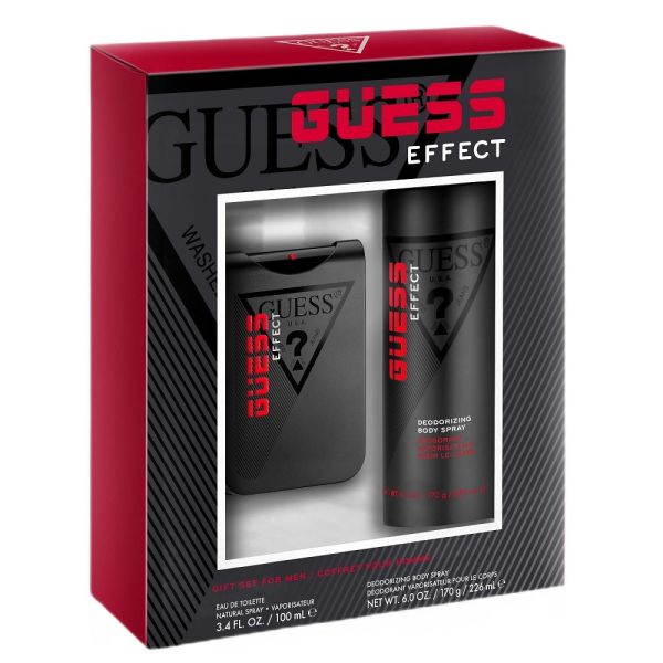 Guess guess effect zestaw woda toaletowa spray 100ml + dezodorant spray 226ml