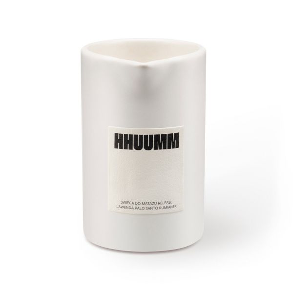 Hhuumm świeca do masażu release - lawenda palo santo rumianek 100ml