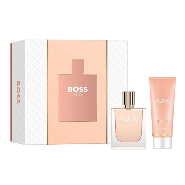 Hugo boss alive zestaw woda perfumowana spray 50ml + balsam do ciała 75ml