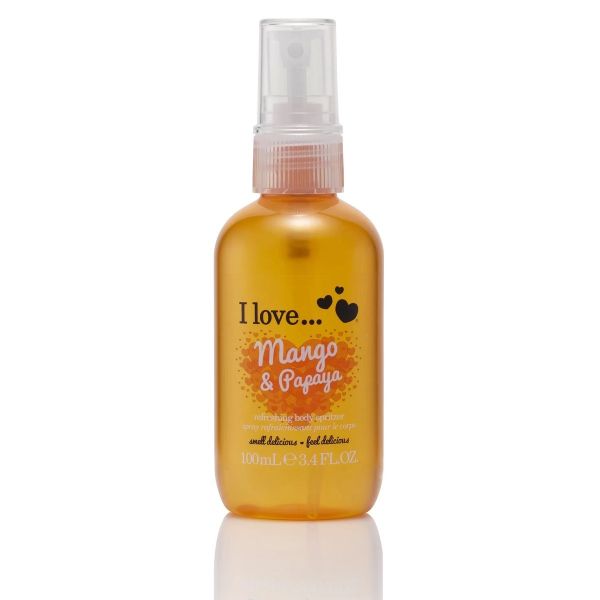 I love refreshing body spritzer odświeżająca mgiełka do ciała mango & papaya 100ml