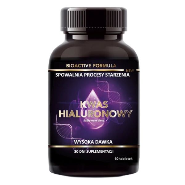 Intenson kwas hialuronowy 100mg suplement diety 60 tabletek