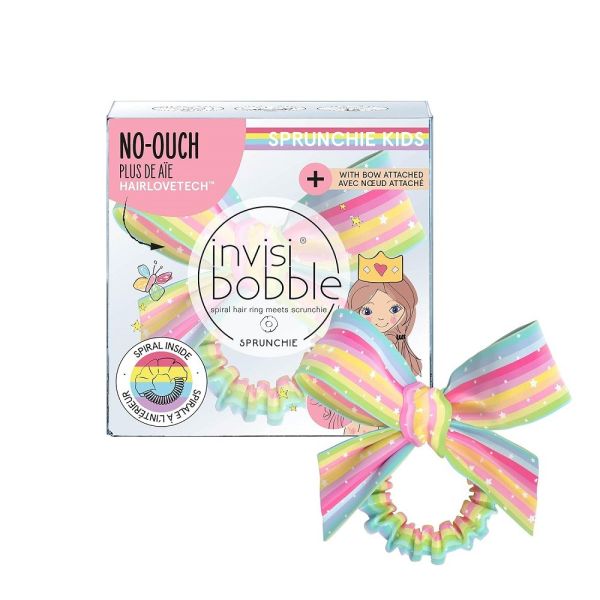 Invisibobble kids sprunchie slim gumka do włosów let's chase rainbows