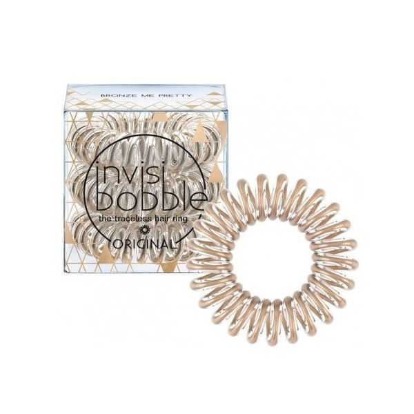 Invisibobble original gumki do włosów bronze me pretty 3szt