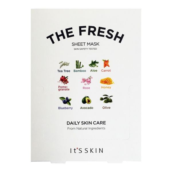 It's skin the fresh sheet mask zestaw maseczek w płachcie 10szt