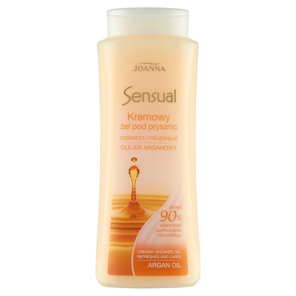 Joanna sensual kremowy żel pod prysznic olejek arganowy & ceramidy 500ml