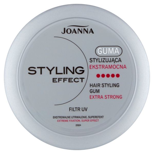 Joanna styling effect guma stylizująca do włosów ekstramocna 100g