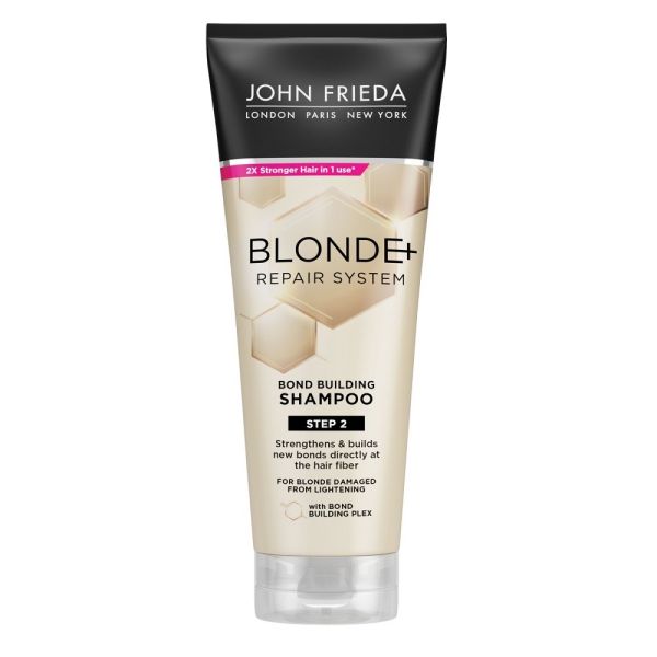 John frieda blonde+ repair system szampon odbudowujący do włosów 250ml