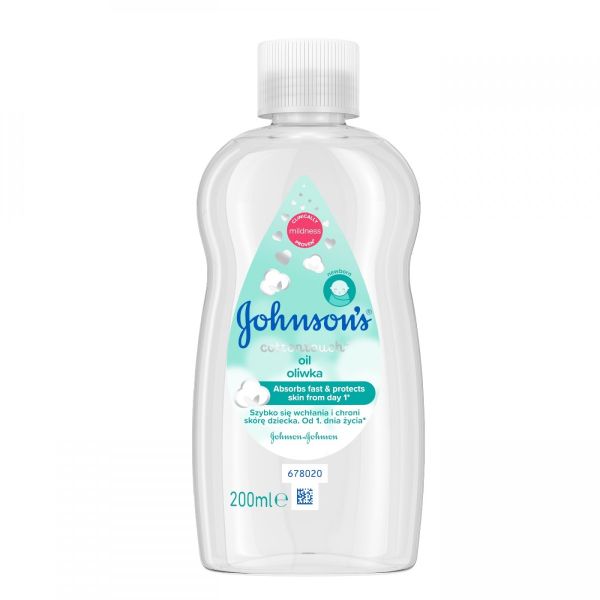 Johnson & johnson johnson's baby cotton touch oliwka dla dzieci od 1 dnia życia 200ml