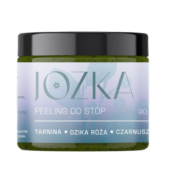 Jozka peeling do stóp tarnina dzika róża czarnuszka 90ml