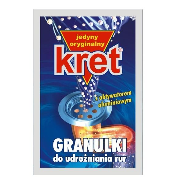 Kret granulki do udrożniania rur 40g