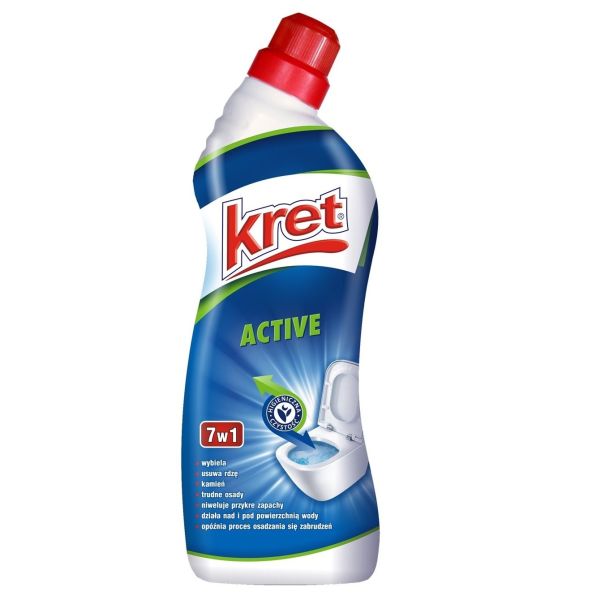 Kret żel do wc 7w1 active 750g