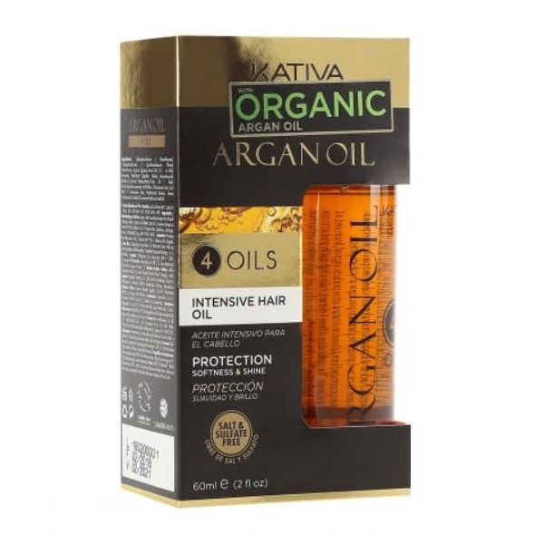 Kativa argan oil 4 oils olejek arganowy do włosów 60ml