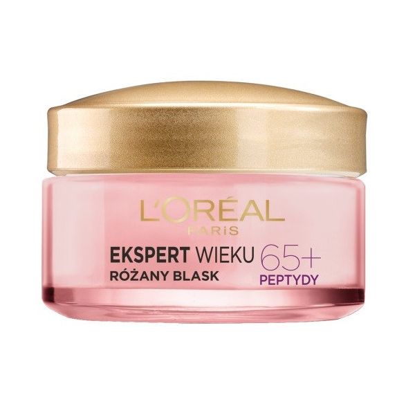 L'oreal paris ekspert wieku multifunkcyjny krem różany blask 65+ na dzień i noc 50ml