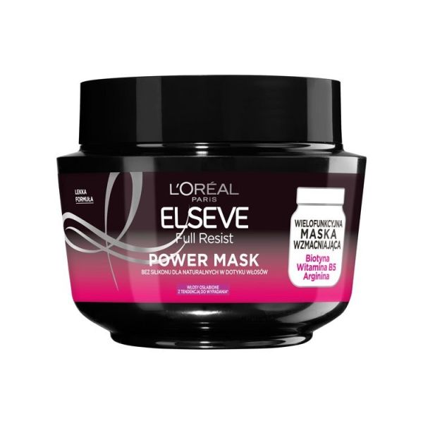 L'oreal paris elseve full resist power mask wielofunkcyjna maska wzmacniająca 300ml