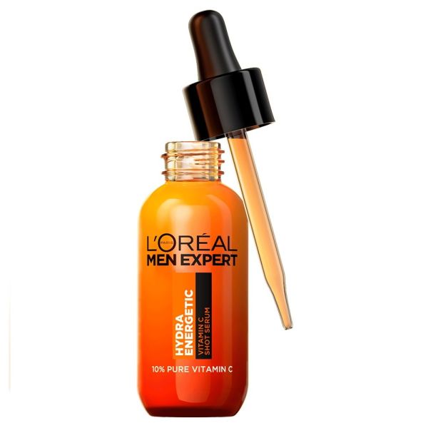 L'oreal paris men expert hydra energetic serum do twarzy z 10% czystej witaminy c 30ml