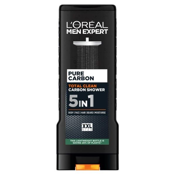 L'oreal paris men expert pure carbon total clean żel pod prysznic 5w1 400ml