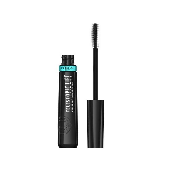 L'oreal paris telescopic lift waterproof wodoodporny tusz do rzęs black 9.9ml