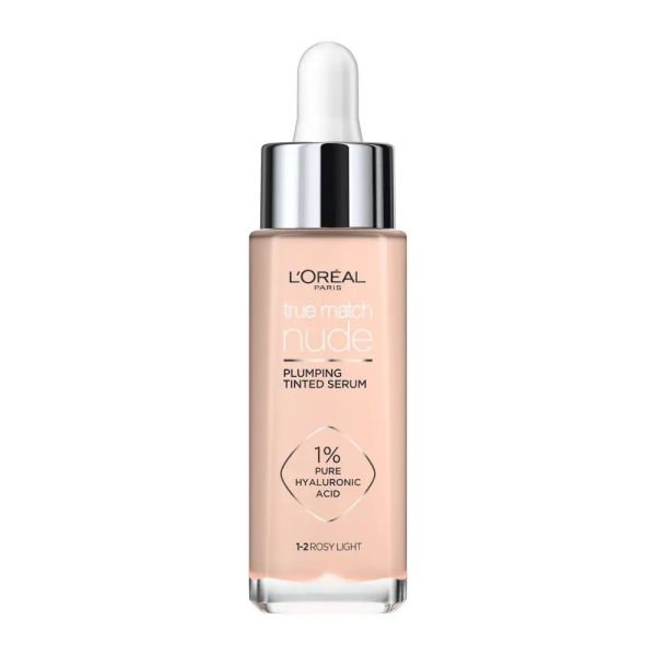 L'oreal paris true match nude skoncentrowane serum w podkładzie 1-2 rosy light 30ml