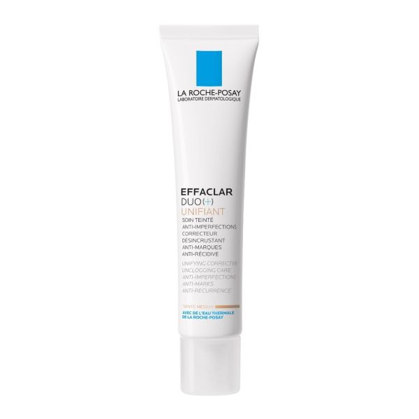 La roche posay effaclar duo + unifiant tonujący krem zwalczający niedoskonałości medium 40ml