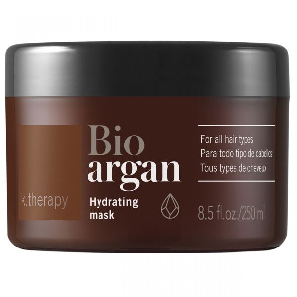 Lakme k. therapy bio-argan mask nawilżająca maska do włosów z organicznym olejkiem arganowym 250ml