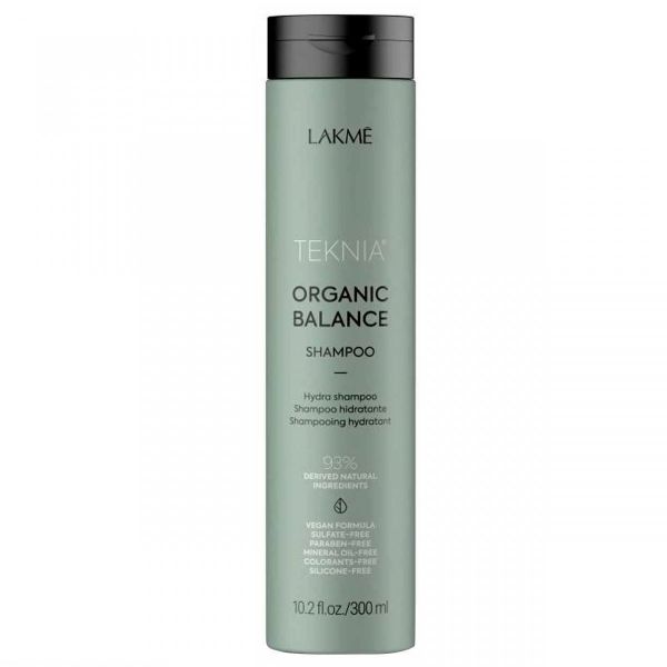 Lakme teknia organic balance shampoo szampon nawilżający do każdego rodzaju włosów 300ml