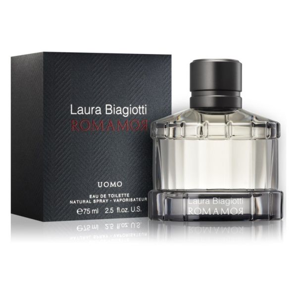 Laura biagiotti romamor uomo woda toaletowa spray 75ml