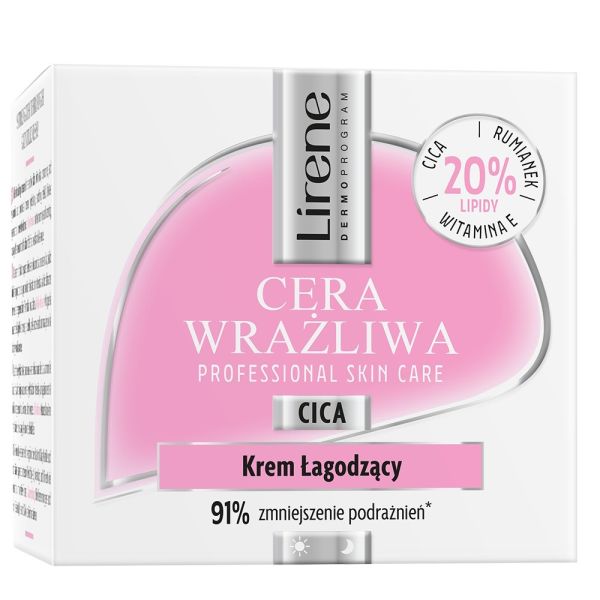 Lirene cera wrażliwa krem łagodzący 50ml