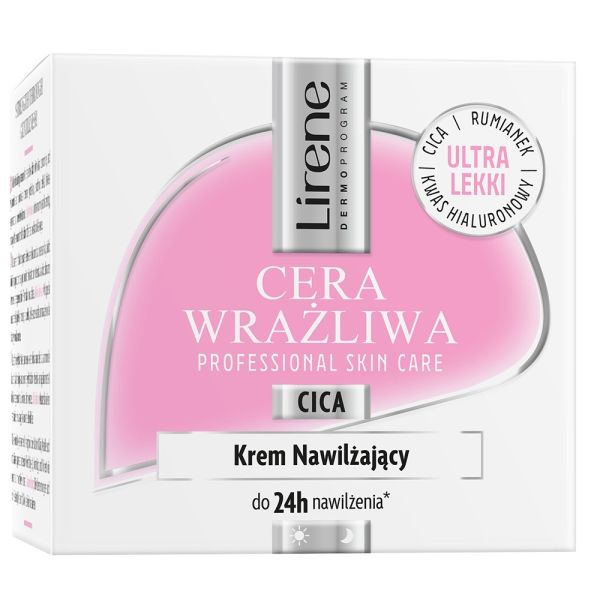 Lirene cera wrażliwa krem nawilżający 50ml