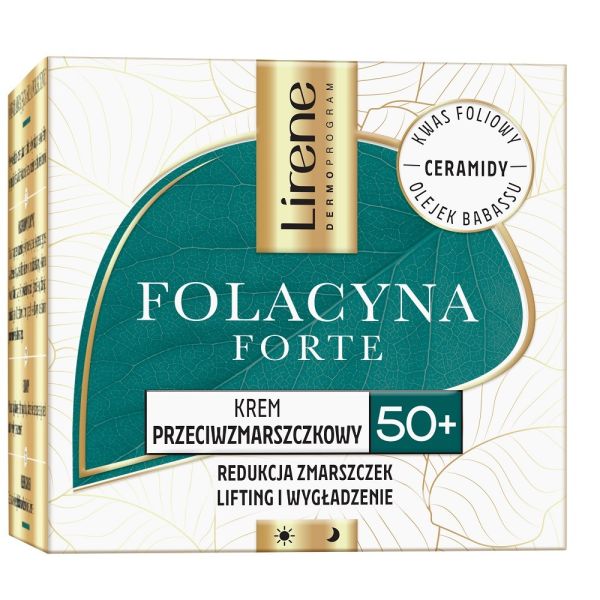 Lirene folacyna forte krem przeciwzmarszczkowy 50+ 50ml