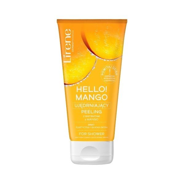 Lirene hello! mango ujędrniający peeling do ciała z ekstraktem z mango 200ml