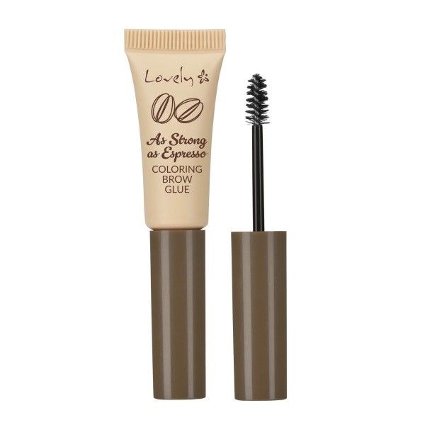 Lovely as strong as espresso coloring brow glue koloryzujący klej do stylizacji brwi 02 4.5g